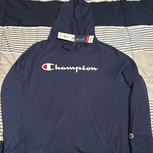 CHAMPION ATHLETIC NAVY HOODIE